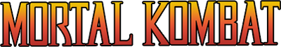 Mortal Kombat logo for Amiga